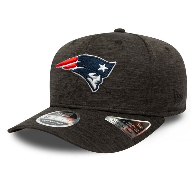 Gorras New Era Nfl Negros - New England Patriots Shadow Tech 9FIFTY Stretch Snap 53671CZDV